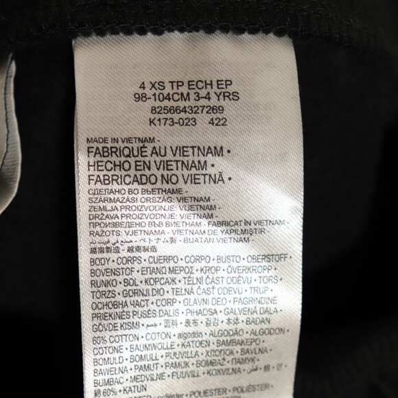 NWT Nike Black Joggers for Girls Size XS - Picture 8 of 8